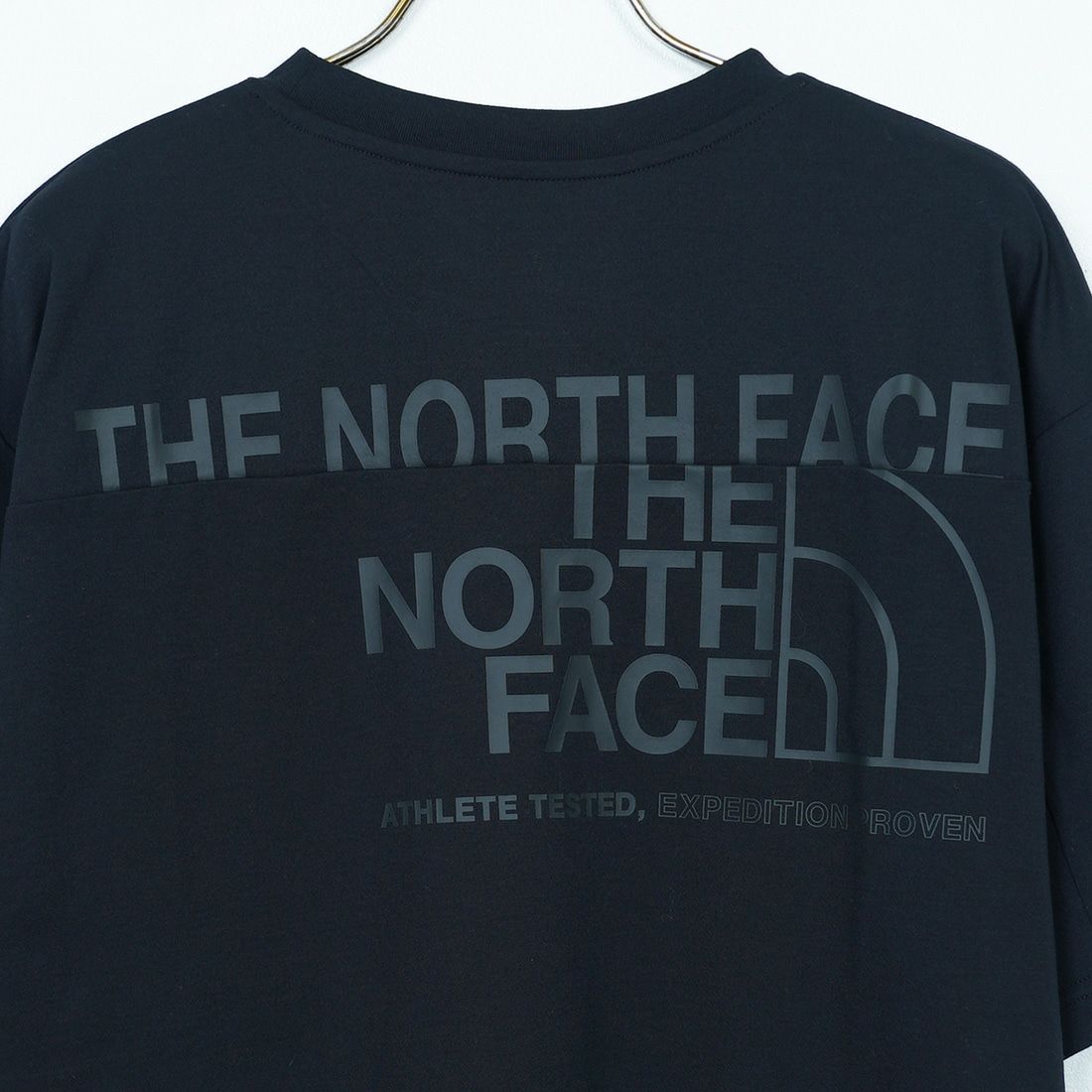 THE NORTH FACE [ザ ノースフェイス] ショートスリーブ ESロゴワイドTシャツ [NT32585] K