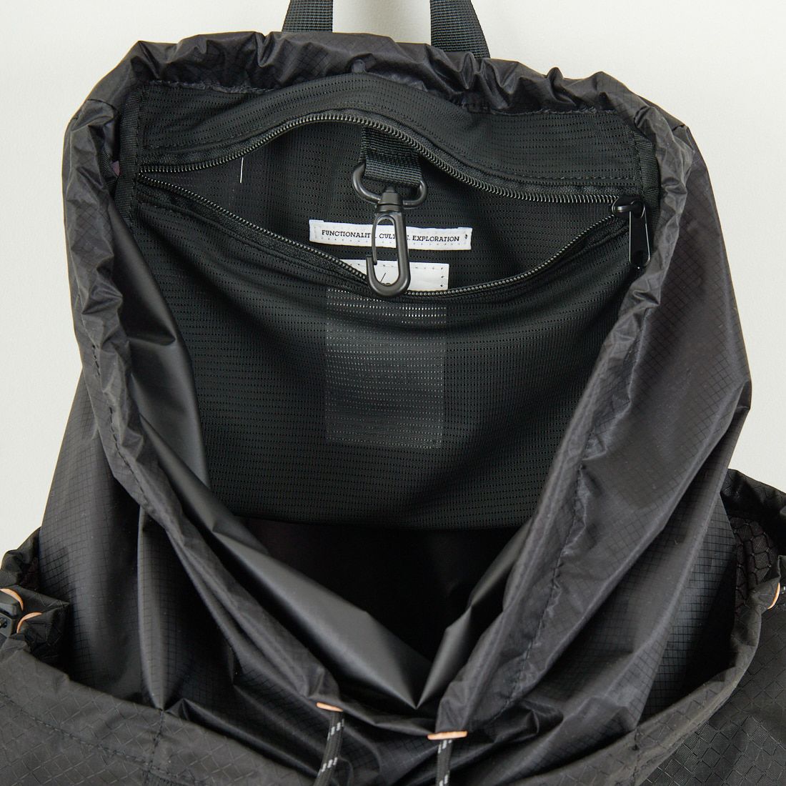 F CE. [エフシーイー] コーデュラシリコンナイロンナップサック [FCR32251B0001] BLACK