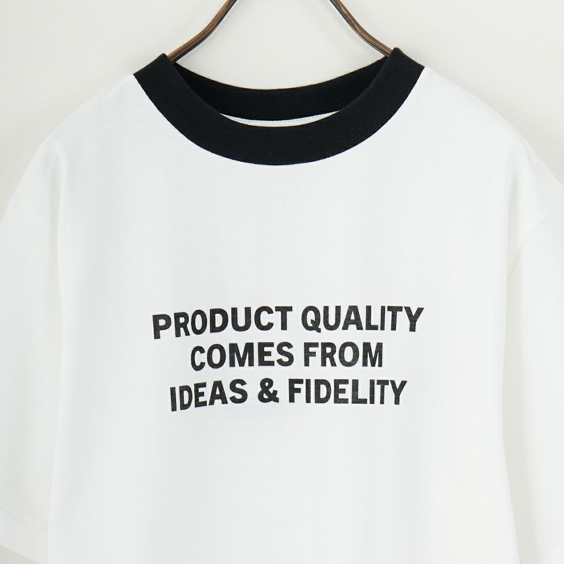 FIDELITY [フィデリティ] バックトリムチューブTシャツ [FH-25575011] 82 WHT C