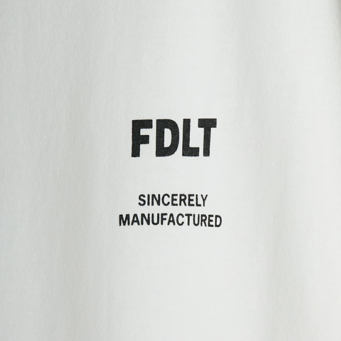 FIDELITY [フィデリティ] バックトリムチューブTシャツ [FH-25575011] 82 WHT C