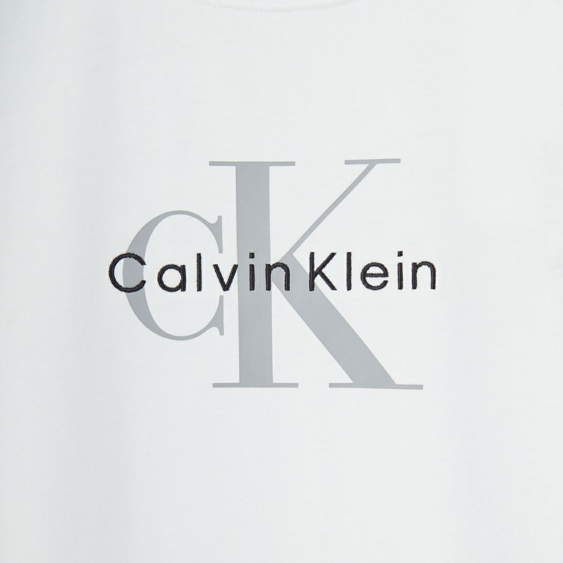 Calvin Klein [カルバンクライン] モノグラムクルーネックショートスリーブTシャツ [47B865G] YAA