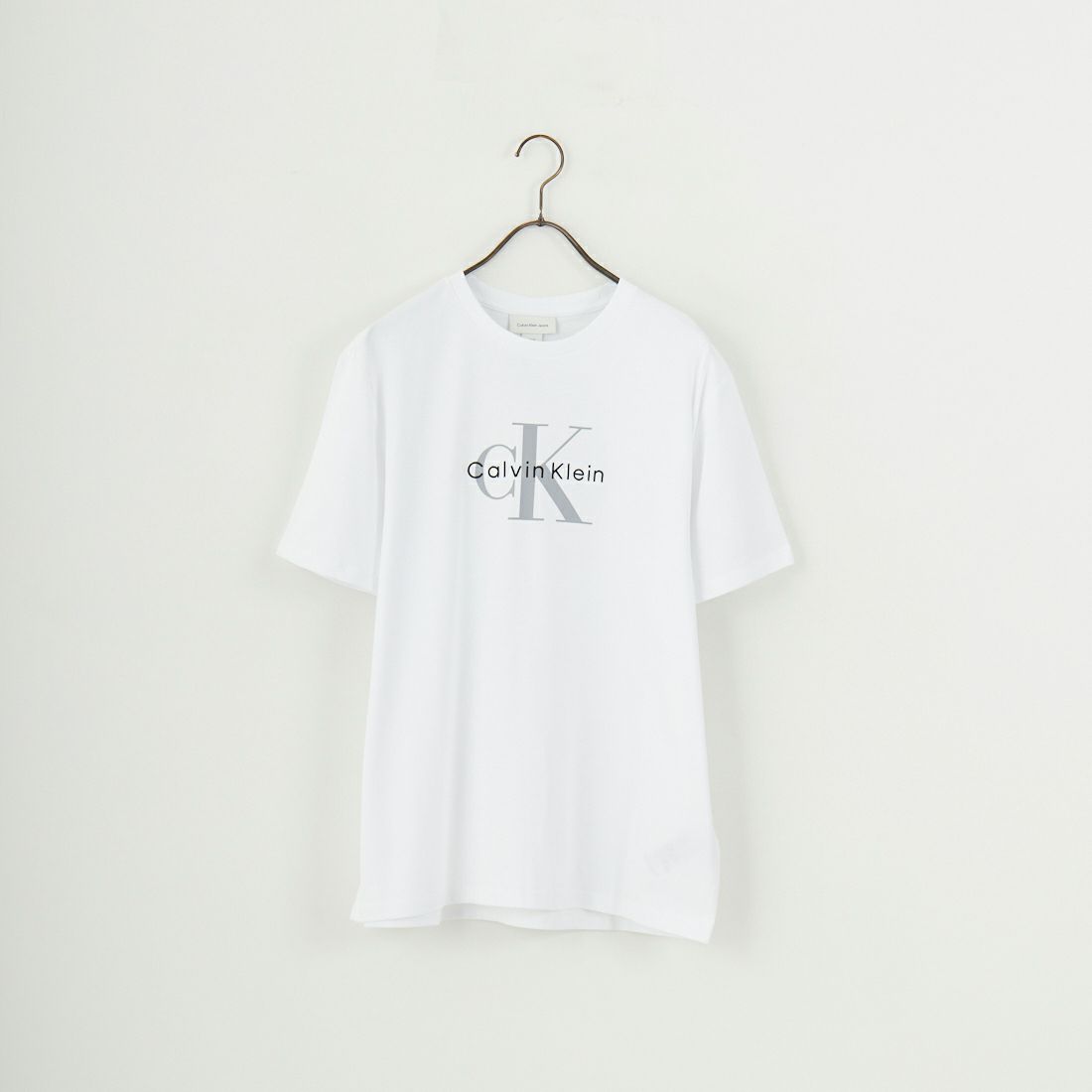 Calvin Klein [カルバンクライン] ショートスリーブモノグラムプリントTシャツ [4RB862G] YAA