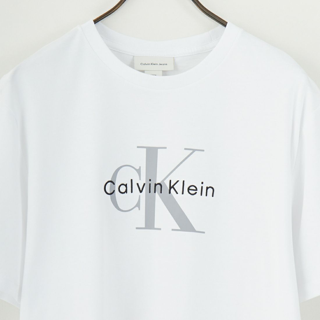 Calvin Klein [カルバンクライン] ショートスリーブモノグラムプリントTシャツ [4RB862G] YAA