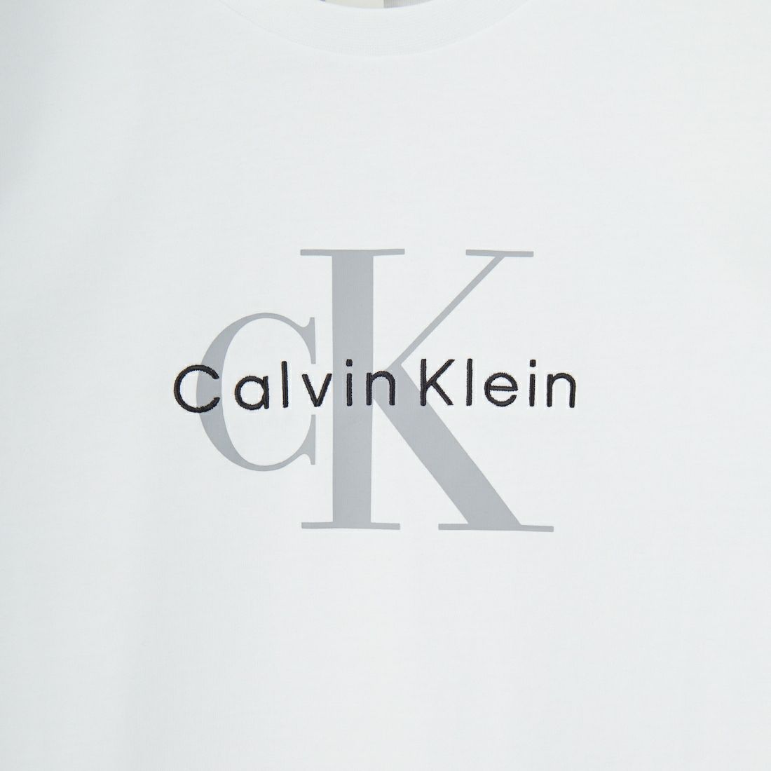 Calvin Klein [カルバンクライン] ショートスリーブモノグラムプリントTシャツ [4RB862G] YAA