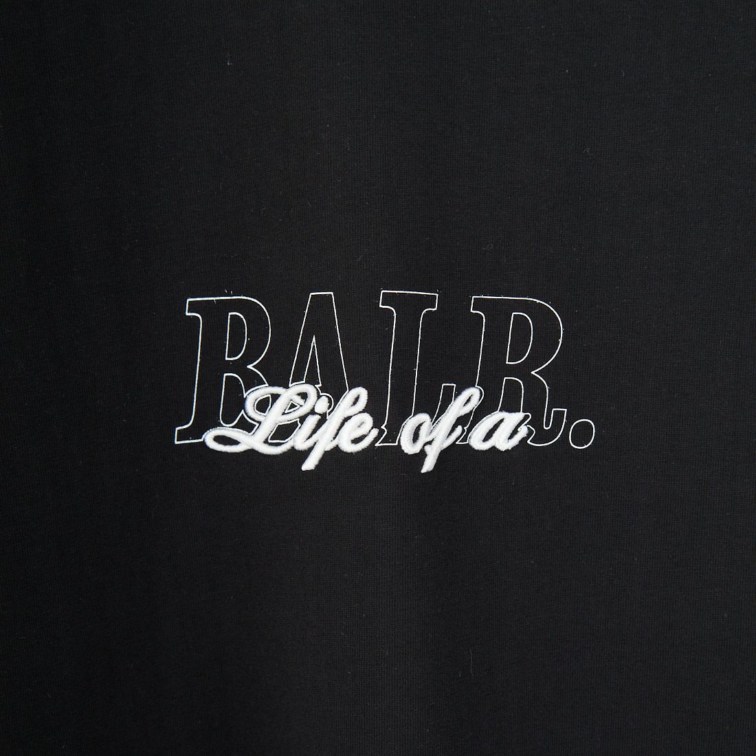 BALR. [ボーラー] スクリプトロゴTシャツ [B11121286] JET BLACK
