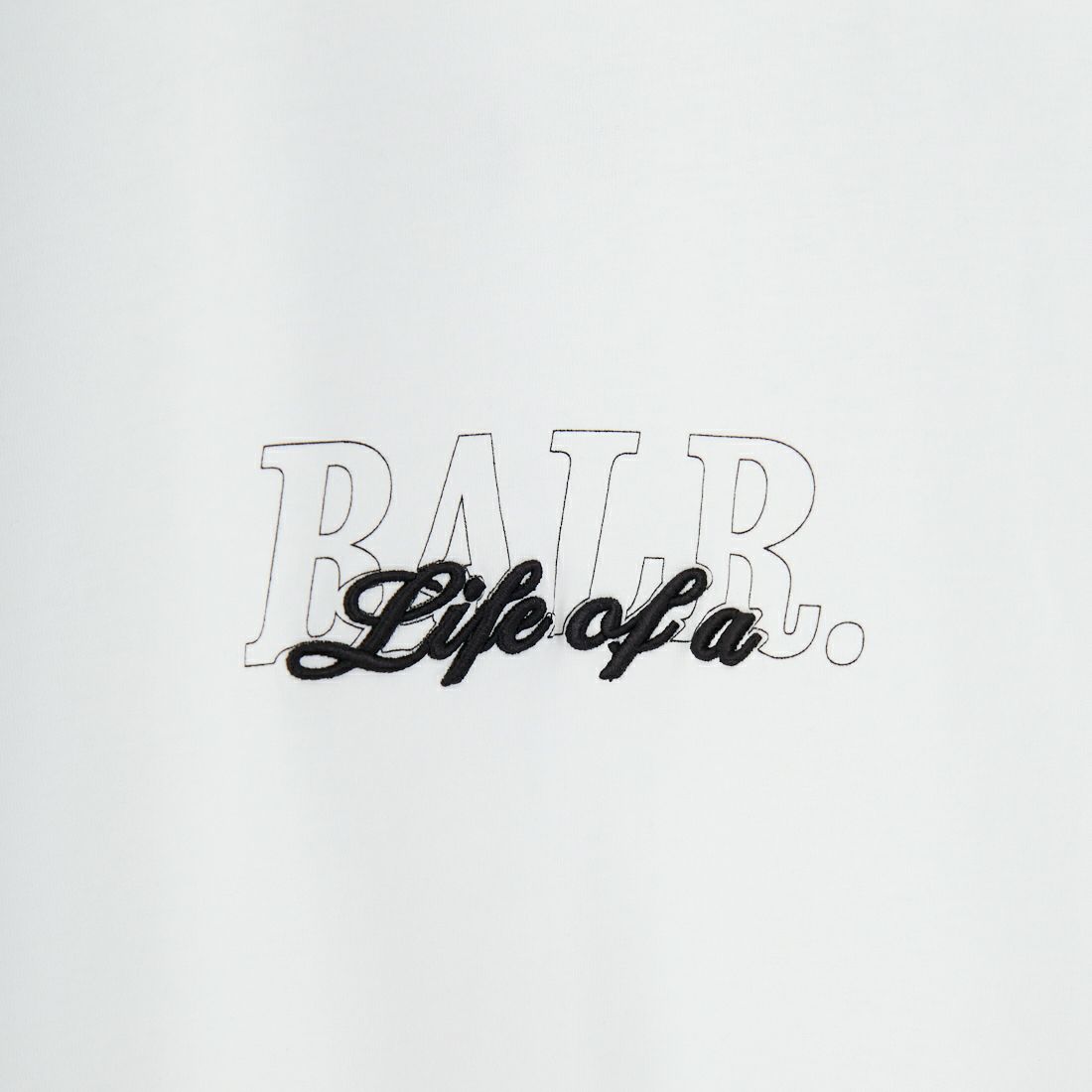 BALR. [ボーラー] スクリプトロゴTシャツ [B11121286] BRIGHT WHT