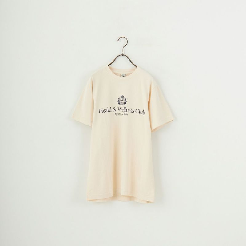 スポーティアンドリッチ レディース 半袖Tシャツ TS871WH WHITE スポーティアンドリッチ レディース 半袖Tシャツ TS871WH WHITE