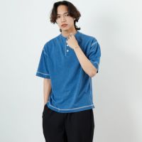 BLUE&&モデル身長：179cm 着用サイズ：L&&