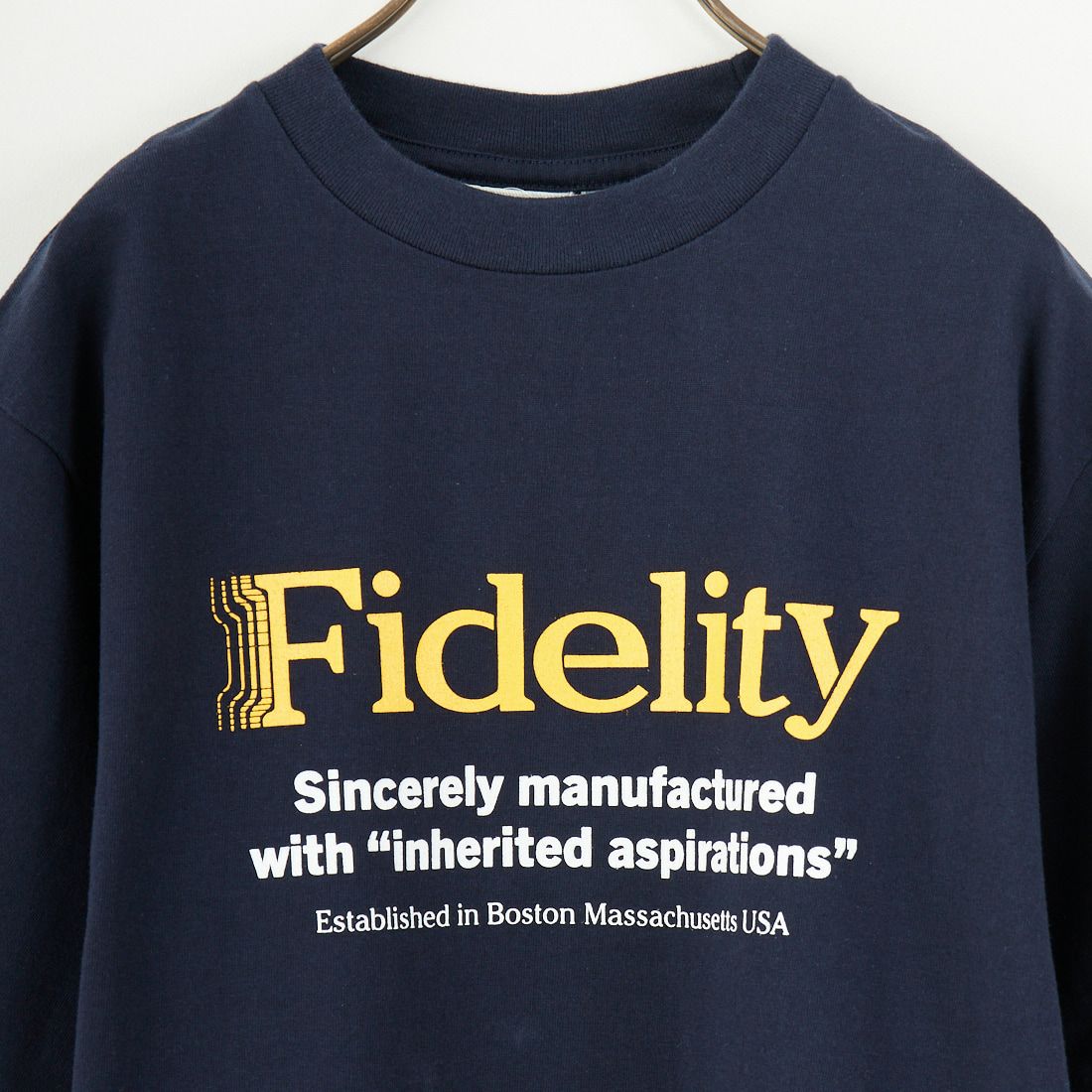 FIDELITY [フィデリティ] リンガーT シャツ [FH-25575010] 60 NAVY