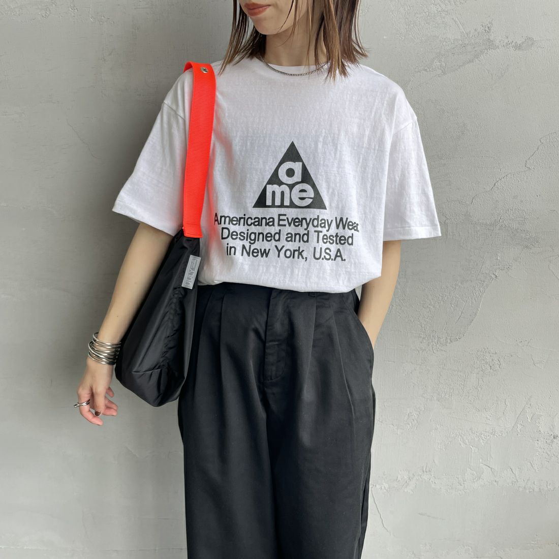 ﾎﾜｲﾄ&&モデル身長：158cm 着用サイズ：ONE SIZE&&