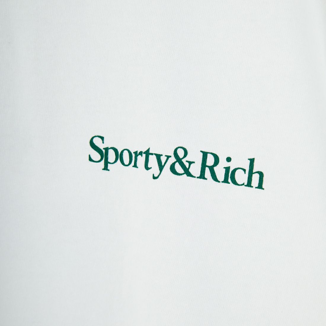 Sporty&Rich [スポーティアンドリッチ] Drink More Water Tシャツ [TO043606300] WHITE