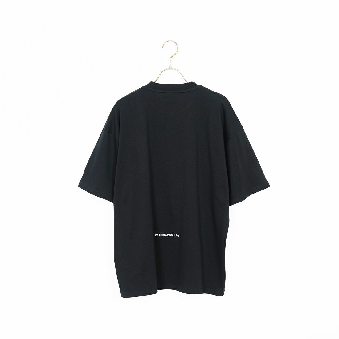 1PIU1UGUALE3 RELAX [ウノ ピゥ ウノ ウグァーレ トレ] シンプル ロゴ Tシャツ [UST-25058] SN90 BLACK