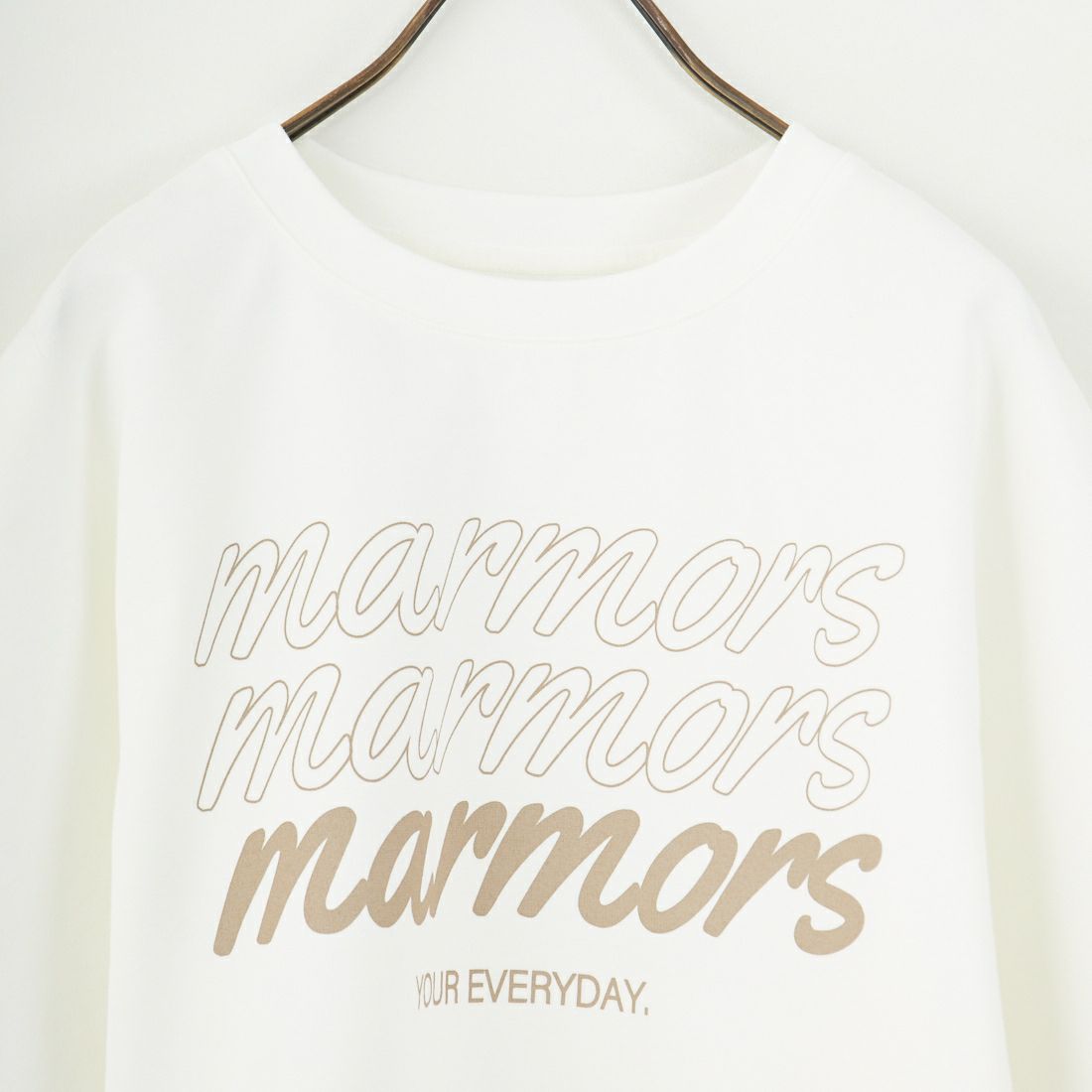 marmors [マルモア] ポンチTシャツ [0225109022] WHITE