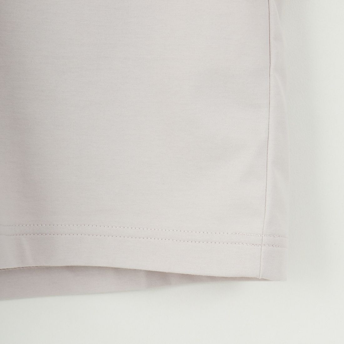 STILL BY HAND [スティルバイハンド] 天竺クルーネック無地Tシャツ [CS02251WM] PINK BEIGE