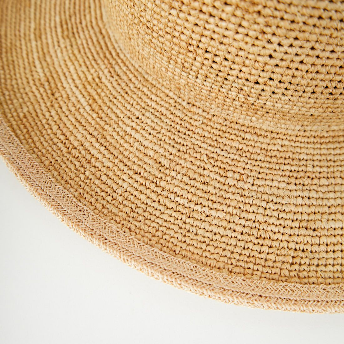 RACAL [ラカル] ラフィアクラッシャブルフェドラハット [RL-25-1391] NATURAL