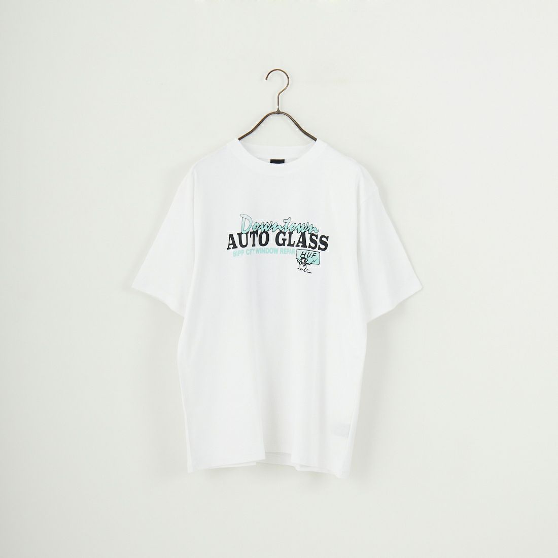 HUF [ハフ] AUTO GLASS ショートスリーブTシャツ [TS02413] WHITE