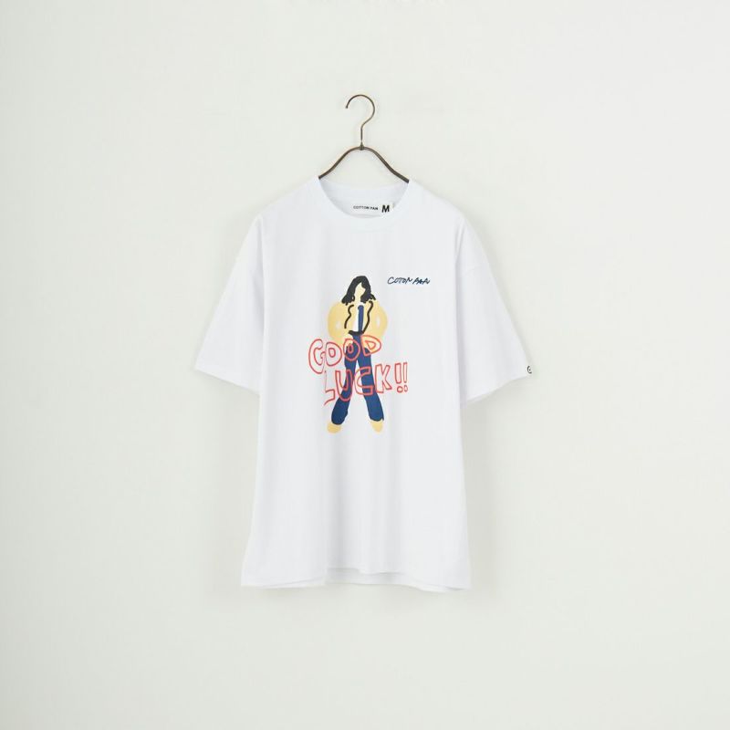 and wander [アンドワンダー] gracier プリントTシャツ