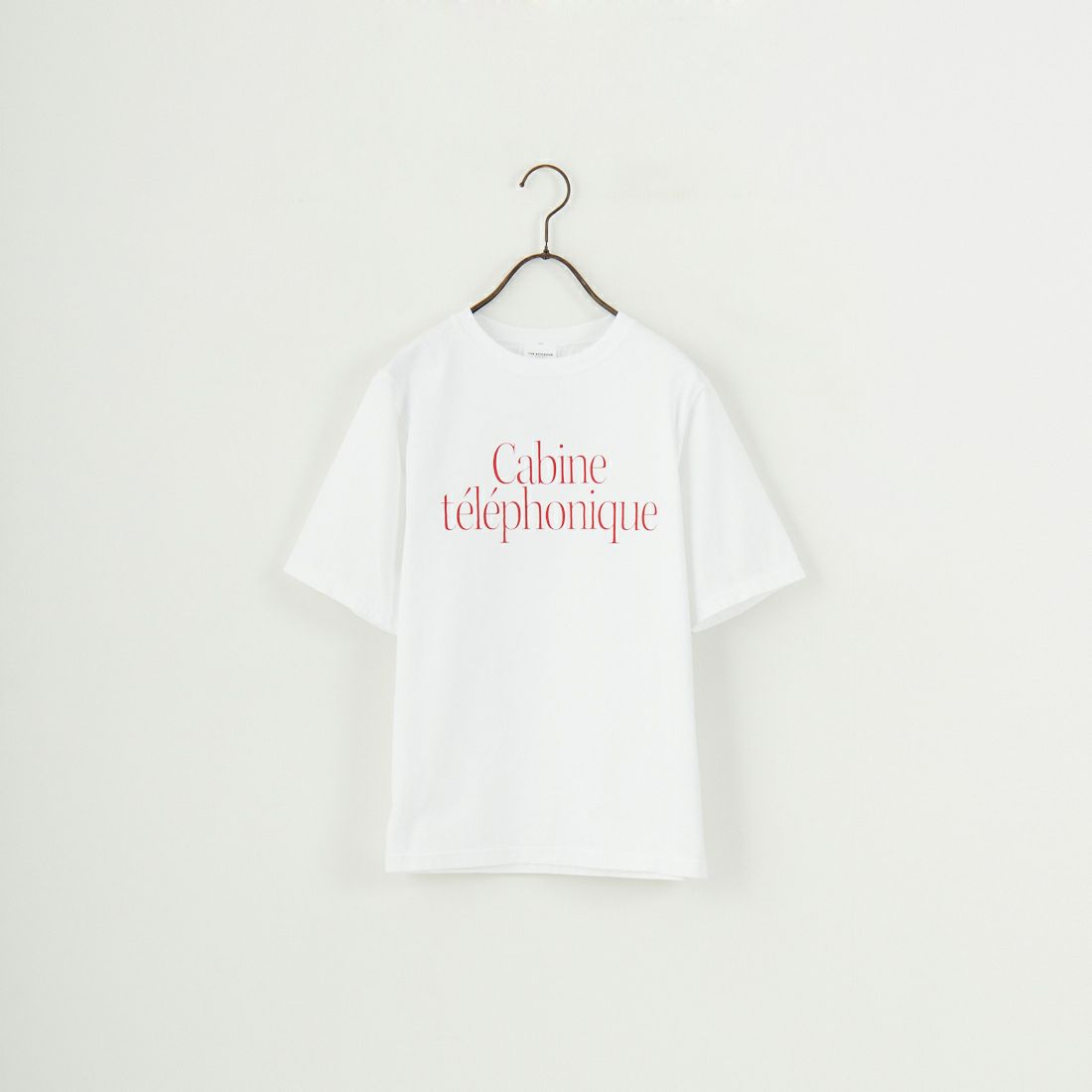 THE SHINZONE [ザ シンゾーン] CABINE TELEPHONIQUE Tシャツ [25SMSCU15] 01 WHITE