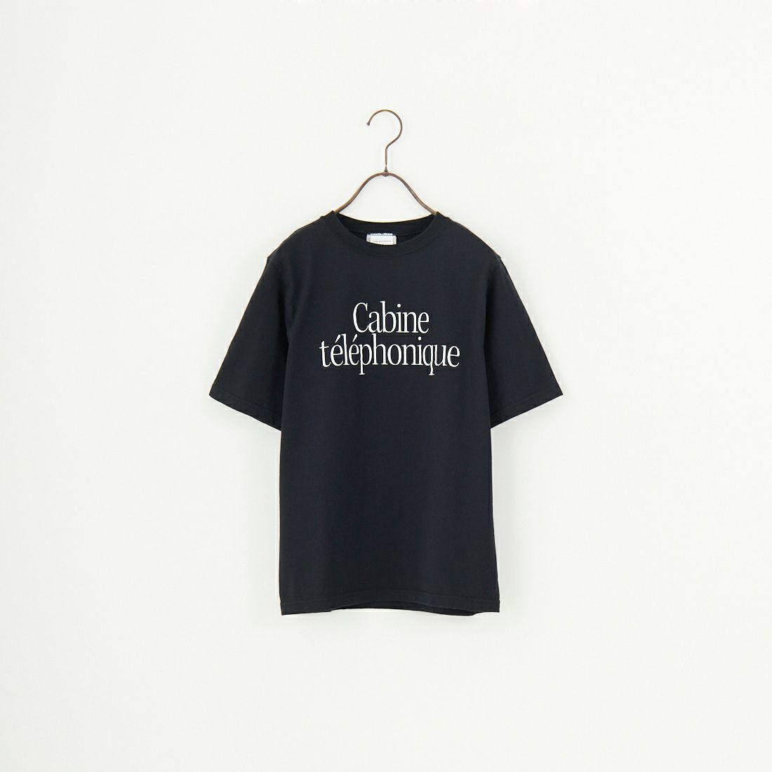 THE SHINZONE [ザ シンゾーン] CABINE TELEPHONIQUE Tシャツ [25SMSCU15] 07 BLACK