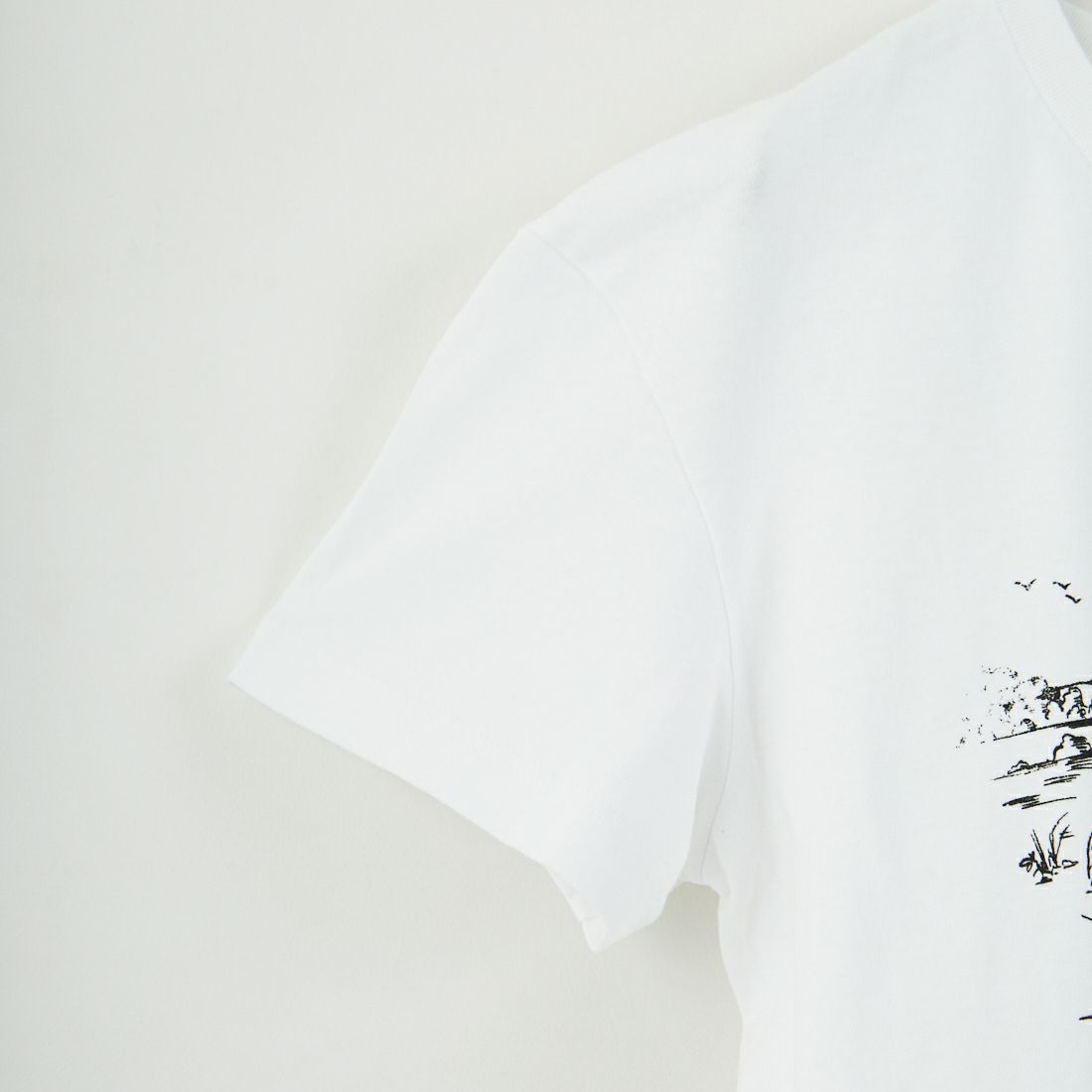MM6 Maison Margiela [エムエムシックス メゾン マルジェラ] ラビットプリント Tシャツ [S62GD0199-M20108] 100 WHITE