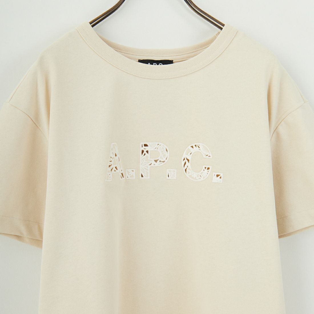 A.P.C. [アー・ペー・セー] ANNIE ショートスリーブTシャツ [T-SHIRT-ANNIE] 83 MASTIC
