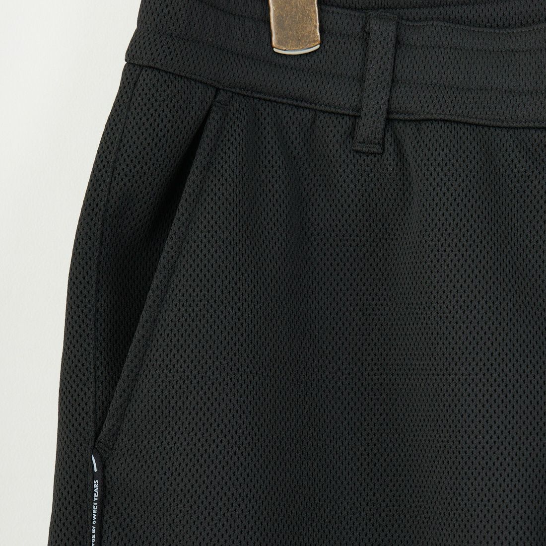 SY32 GOLF [エスワイサーティトゥ ゴルフ] ダブルソフトラッセルショートパンツ [SYG-25S050] BLACK