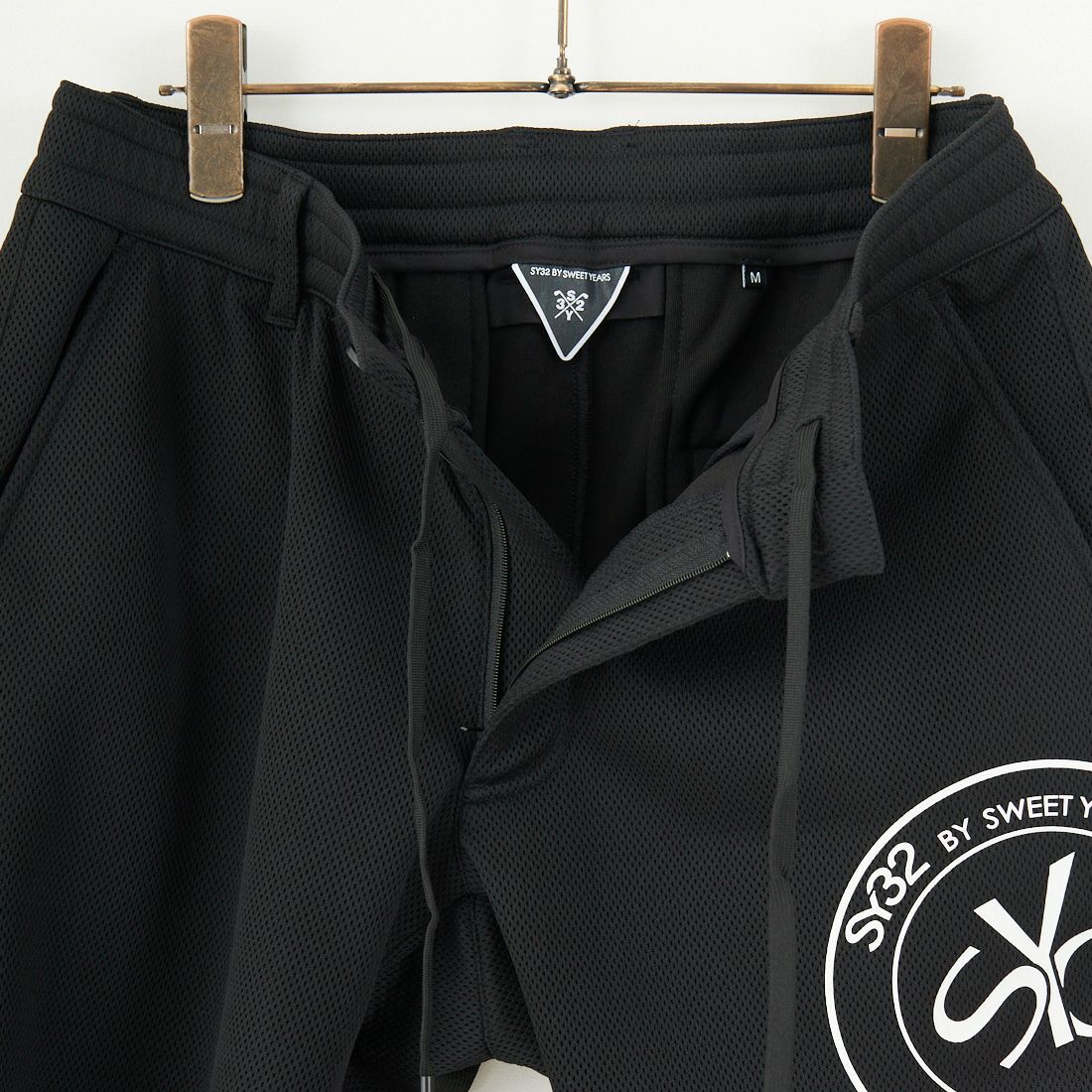 SY32 GOLF [エスワイサーティトゥ ゴルフ] ダブルソフトラッセルショートパンツ [SYG-25S050] BLACK