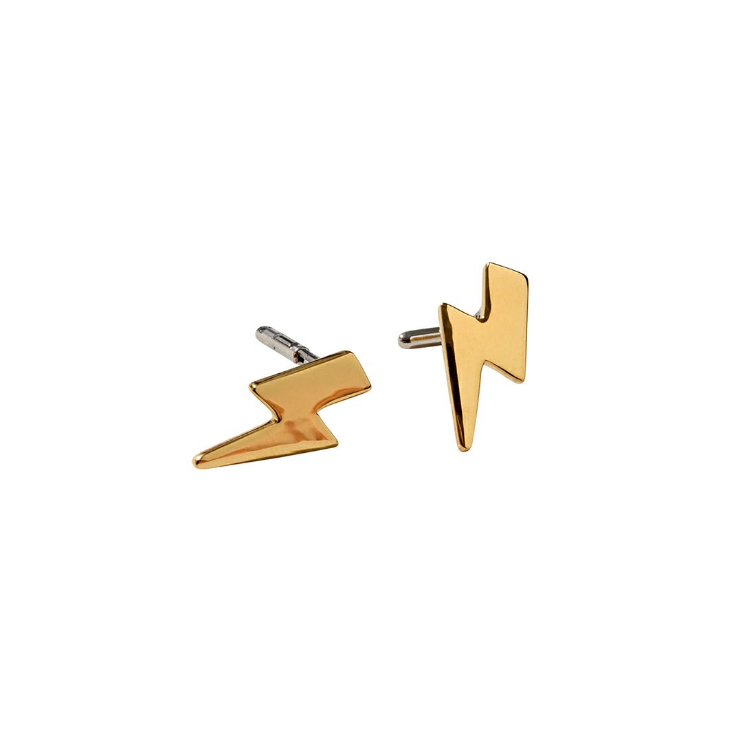 Baqless [バックレス] アミティ サンダーボルトゴールドピアス [AM-TB-YG] GOLD