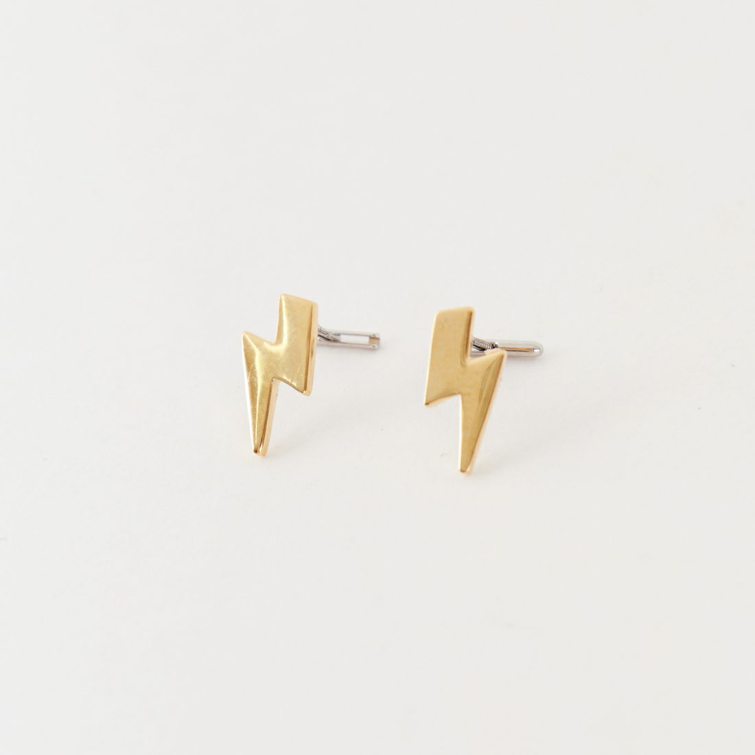 Baqless [バックレス] アミティ サンダーボルトゴールドピアス [AM-TB-YG] GOLD