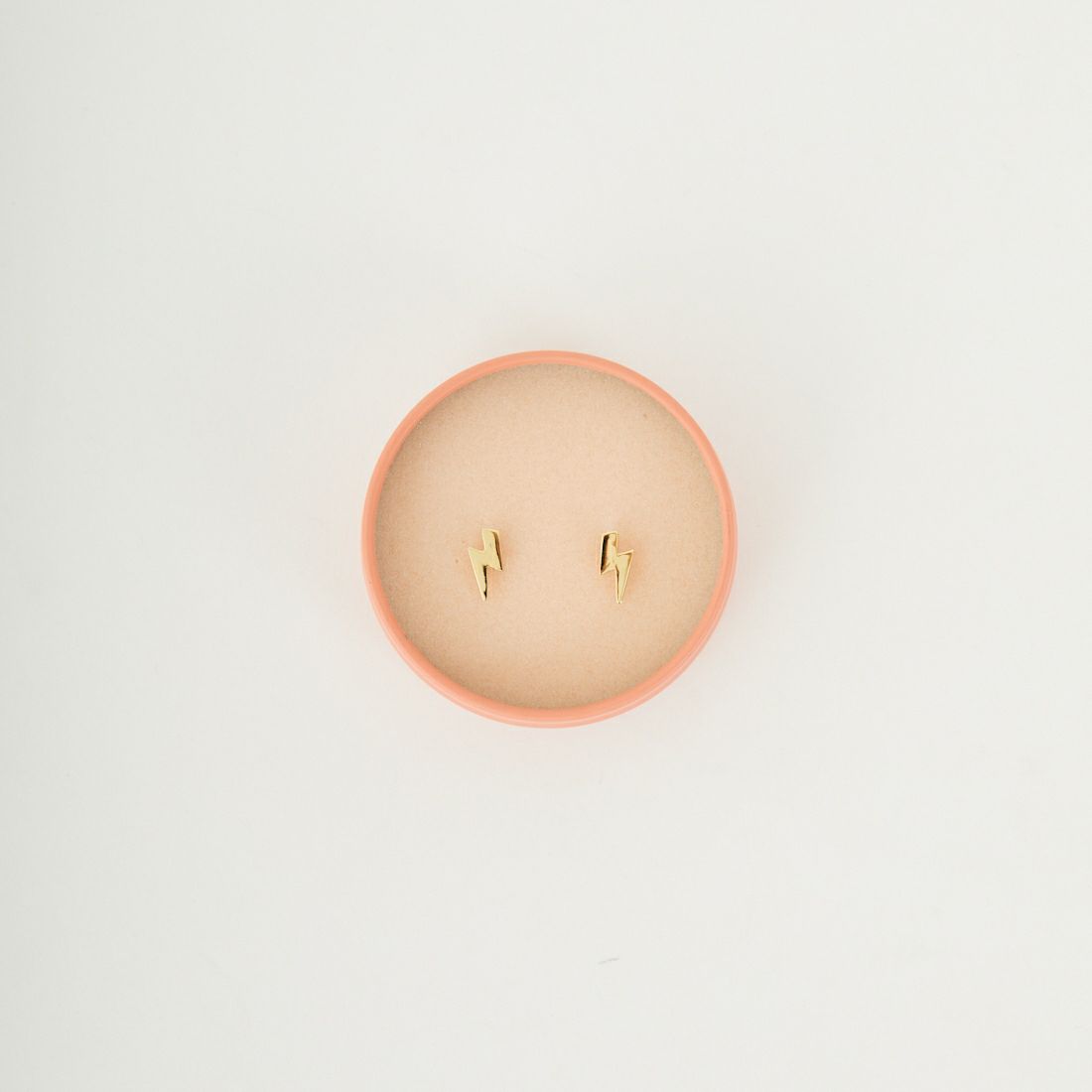 Baqless [バックレス] アミティ サンダーボルトゴールドピアス [AM-TB-YG] GOLD