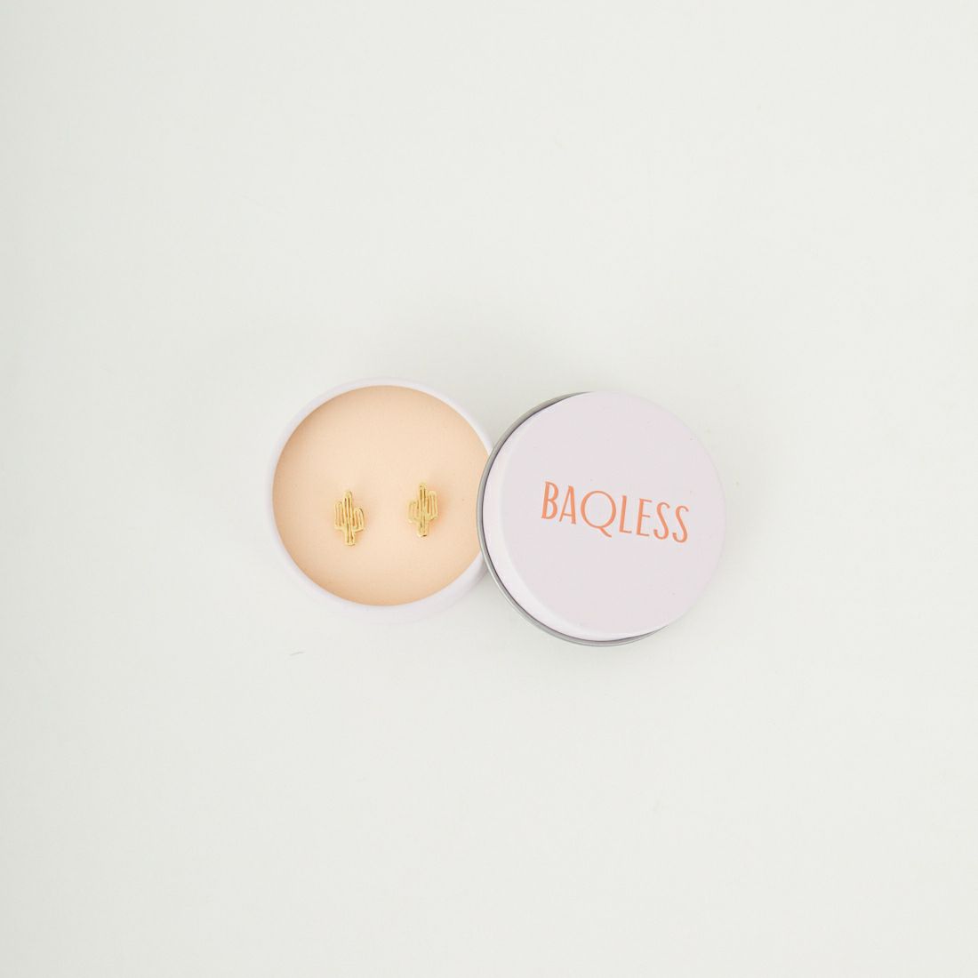 Baqless [バックレス] アミティ カクタスゴールドピアス [AM-CTS-YG] GOLD