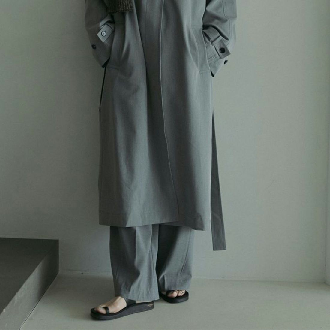 アンヌーク Chambray Rough Pants ànuke online store（アンヌーク） / Chambray Rough