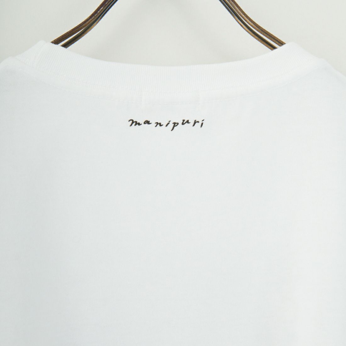 manipuri [マニプリ] 半袖Tシャツ [0151423004] 10 WHITE