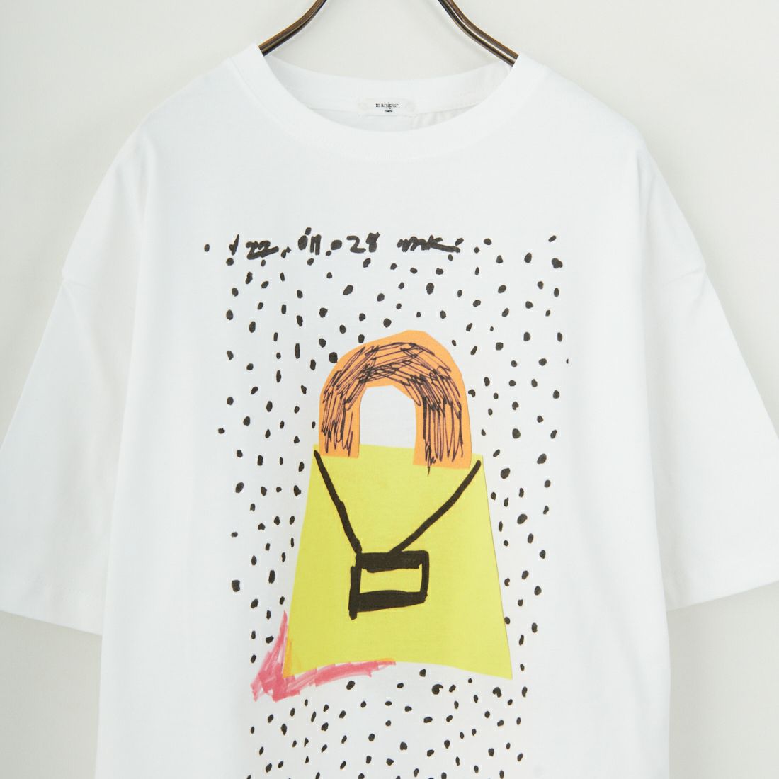 manipuri [マニプリ] 半袖Tシャツ [0151423007] 10 WHITE