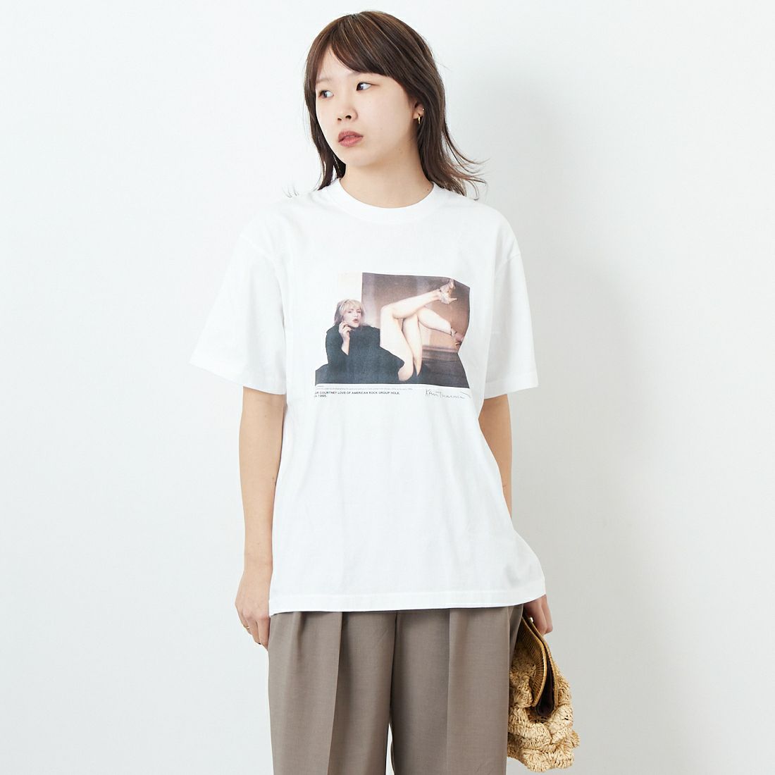 WHITE&&モデル身長：167cm 着用サイズ：F&&