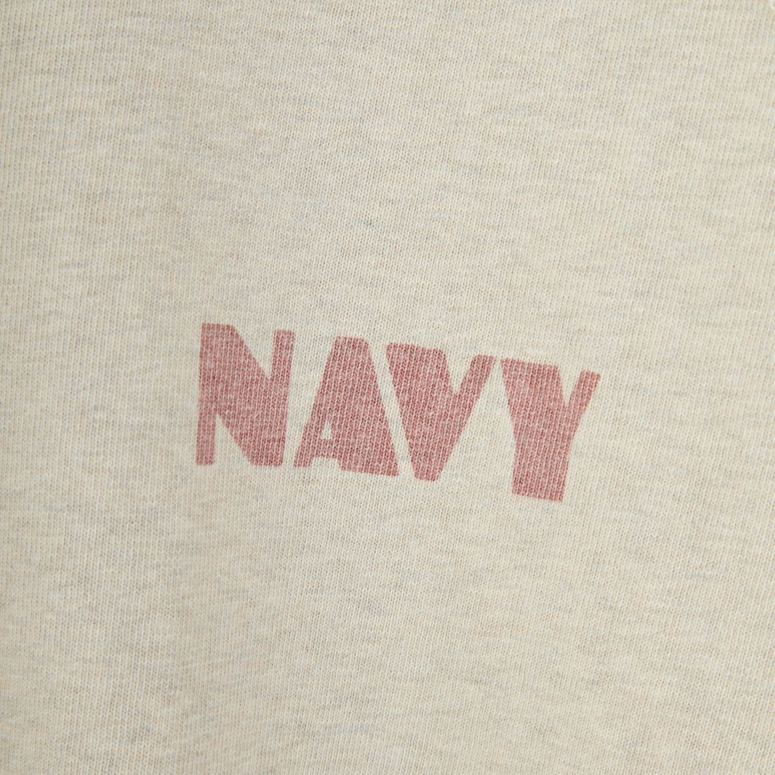 REMI RELIEF [レミレリーフ] SP加工 天竺ラグランTシャツ (NAVY) [RN28369234] OATMEAL