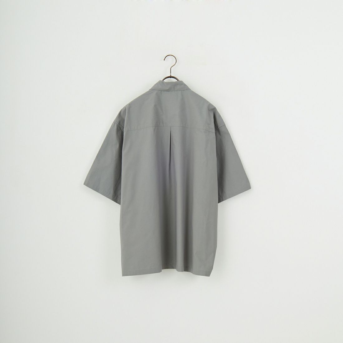 STILL BY HAND [スティルバイハンド] シルクミックスシャツ [SH01251] BLUE GREY