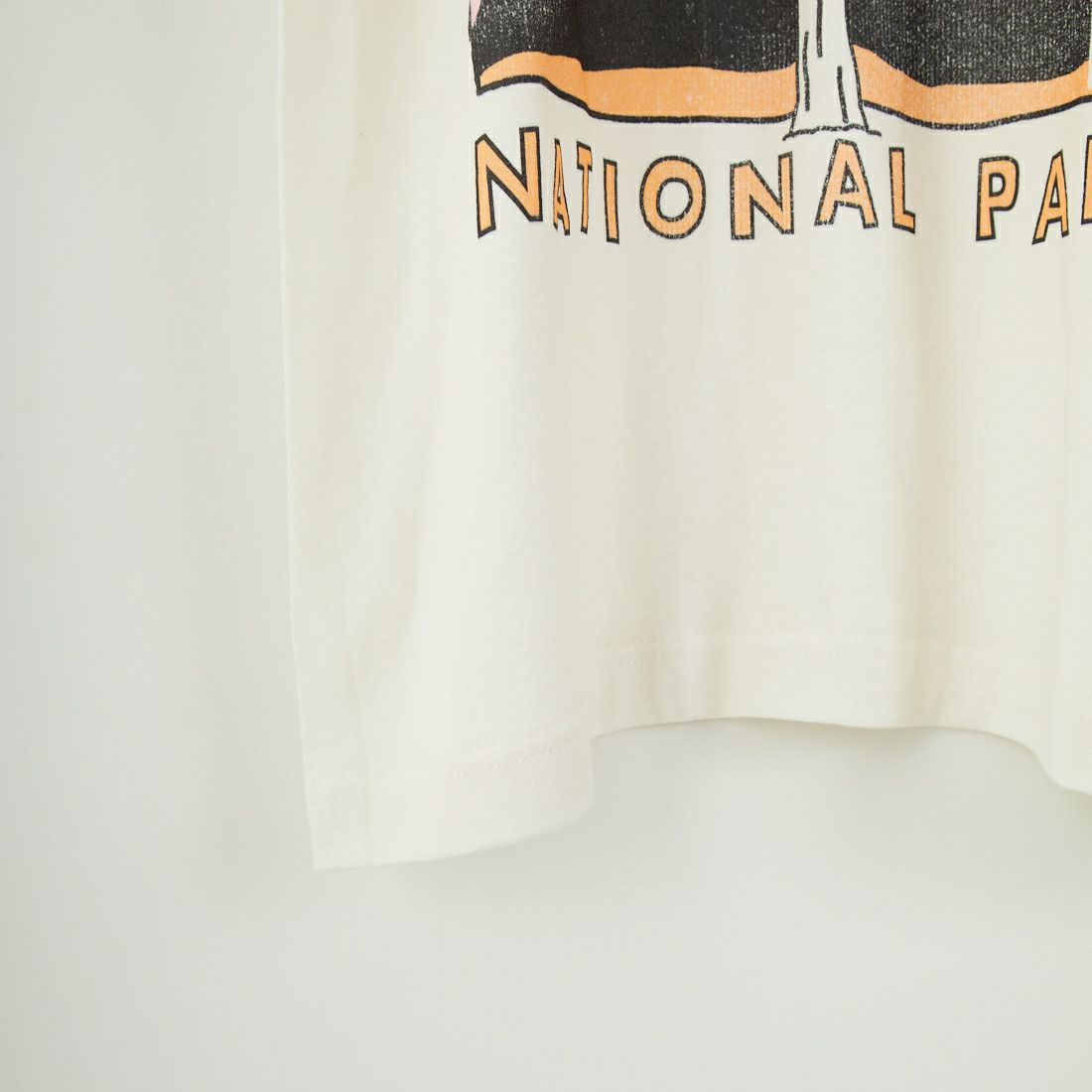 NATIONAL PARKS [ナショナル パークス] ジョシュア ツリー ドゥードゥル コンフォート カラー T シャツ [NPCA578] NATURAL