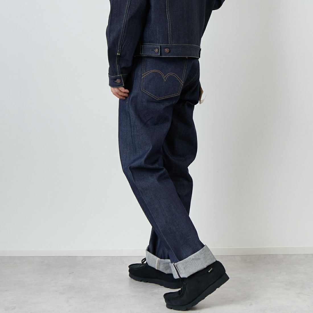 LEVIS Vintage Clohing [リーバイス ヴィンテージ クロージング] 1933MODEL オーガニック リジット ジーンズ [33501-00] 49 1933 50 &&モデル身長：179cm 着用サイズ：34&&