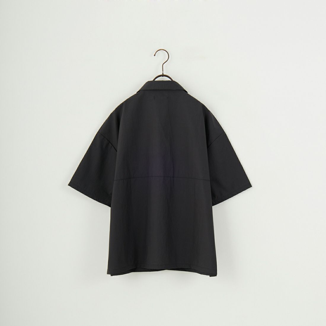 Commencement [コメンスメント] ハーフスリーブワイドシャツ [C-290] BLACK