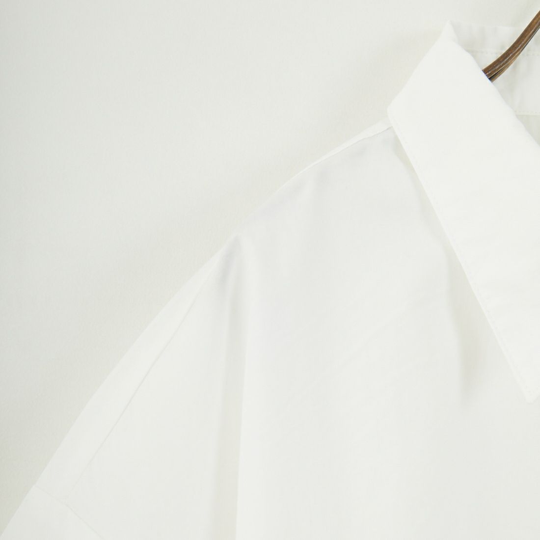 Commencement [コメンスメント] ハーフスリーブワイドシャツ [C-290] WHITE