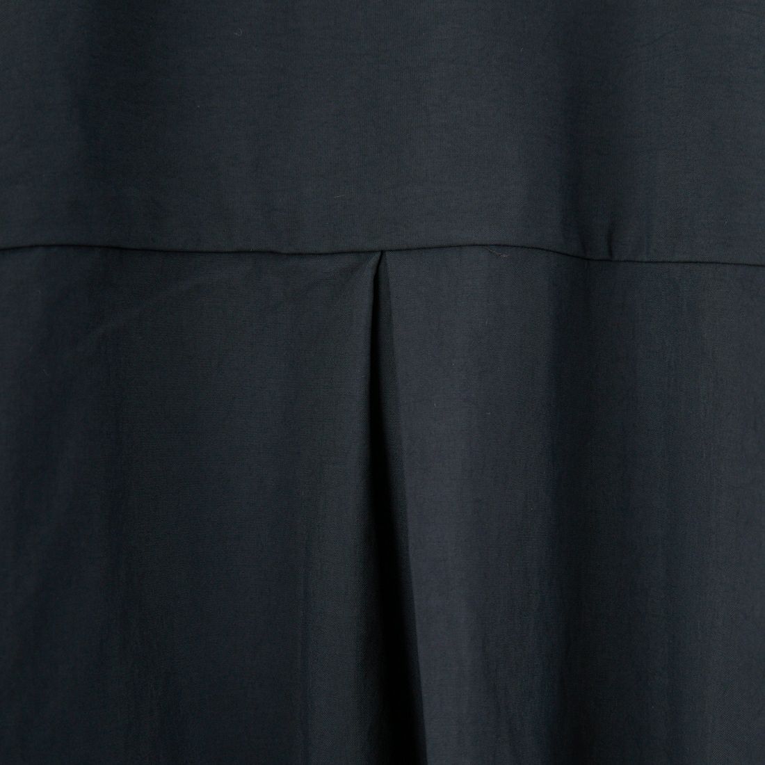 amne [アンヌ] ナイロンパークシャツ [AMN-SH-052] BLACK