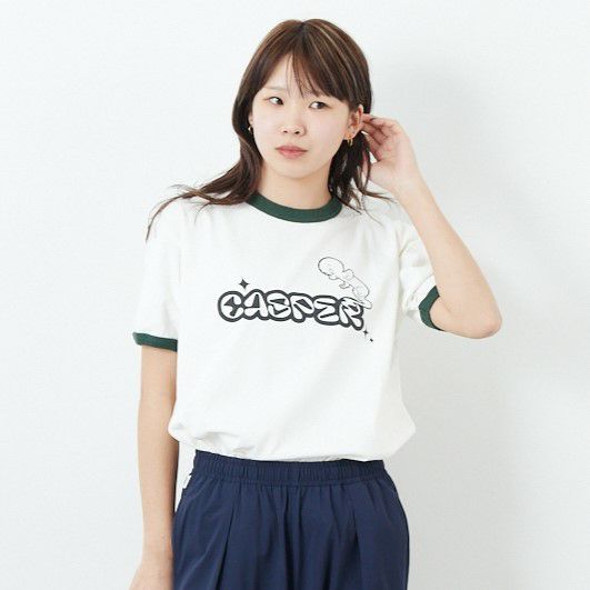 OFF/GREEN&&モデル身長：167cm 着用サイズ：F&&
