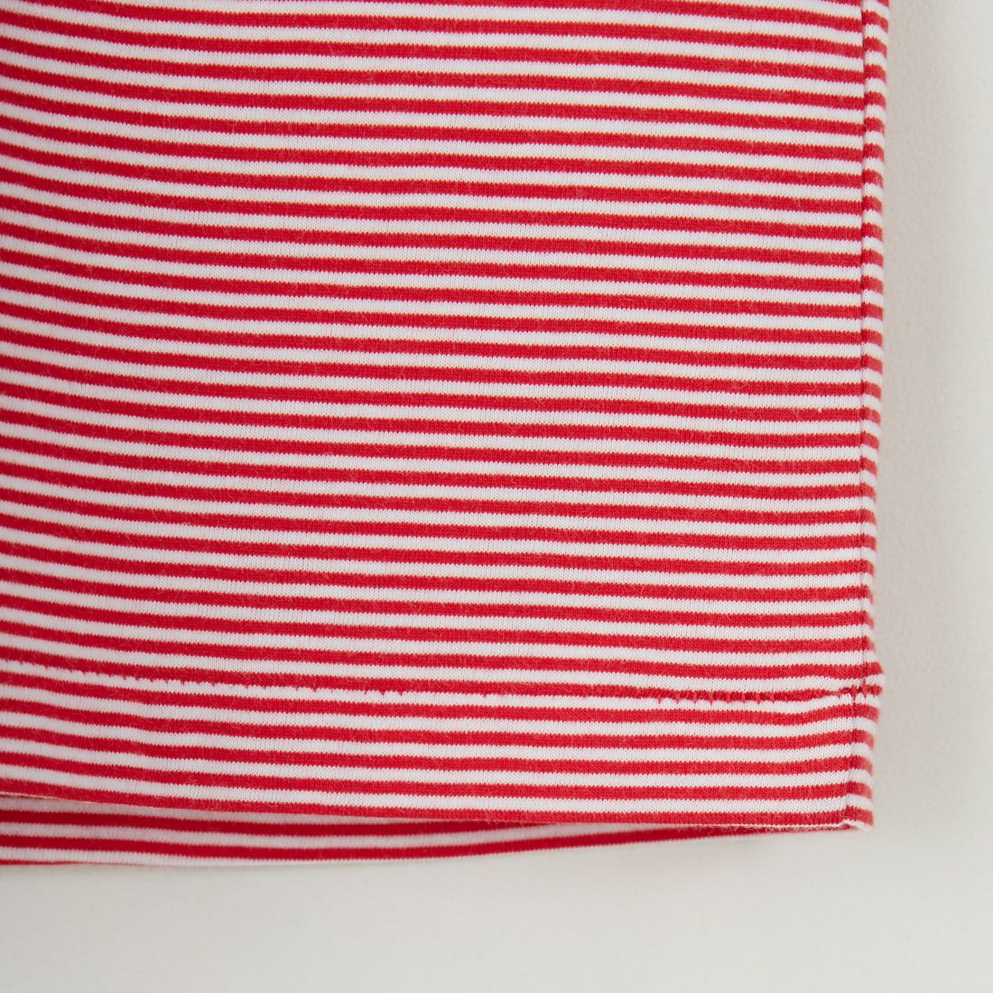 DANTON [ダントン] キッズクルーネックボーダーTシャツ [DT-C0206CVT] RED/WHITE