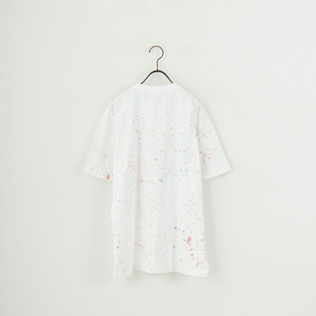 BALMYDAY'S [バルミーデイズ] SPLASH Tシャツ [BAL-25SS-CS55] WHITE