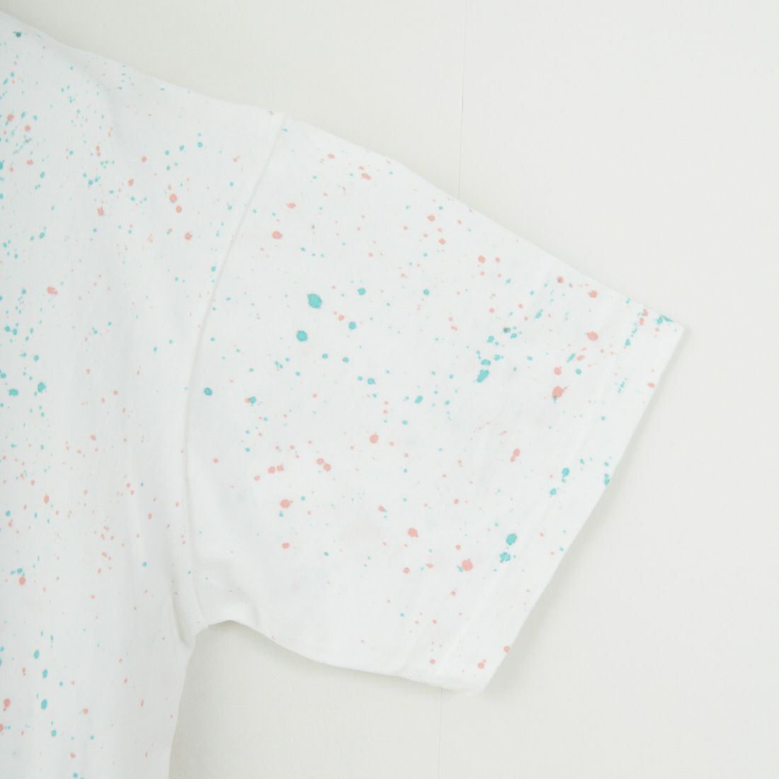 BALMYDAY'S [バルミーデイズ] SPLASH Tシャツ [BAL-25SS-CS55] WHITE