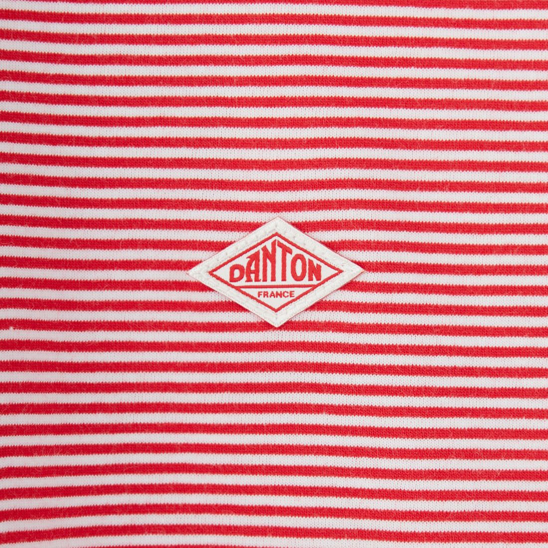 DANTON [ダントン] ボーダーインナーTシャツ [DT-C0195CVT] RED/WHT