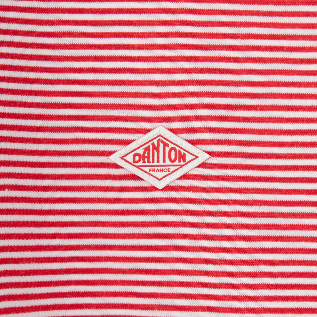 DANTON [ダントン] ボーダーインナーTシャツ [DT-C0195CVT] RED/WHITE