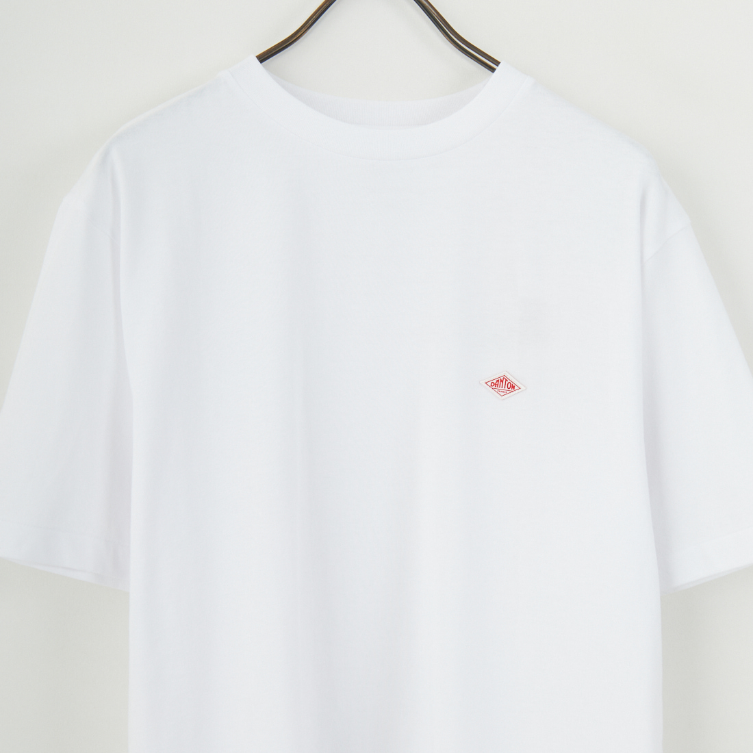 DANTON [ダントン] ソリッドインナーTシャツ [DT-C0196CVT] WHITE