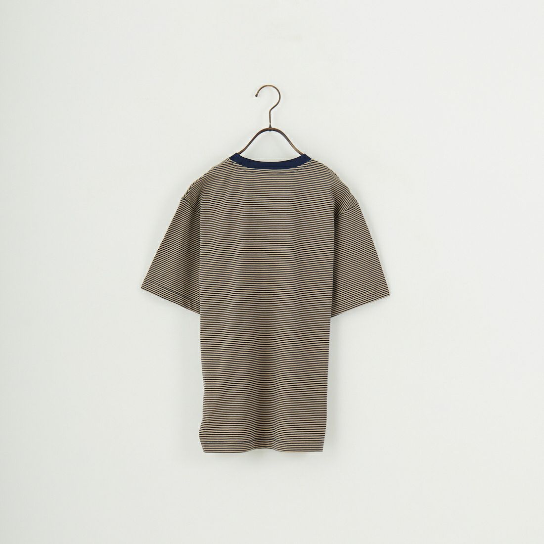 DANTON [ダントン] ボーダーインナーTシャツ [DT-C0196CVT] NAVY/BEIGE
